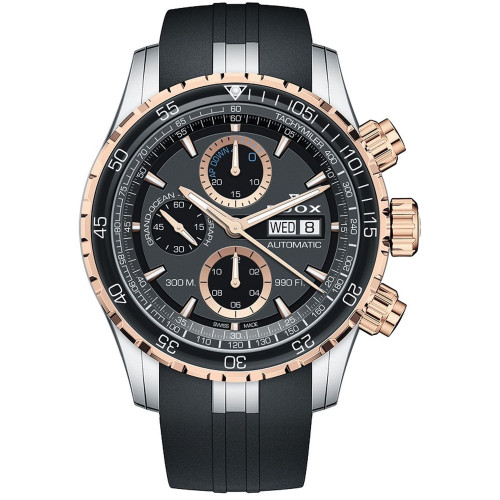 Часы Edox Grand Ocean Chronograph Automatic 01123 357RCA NBUR