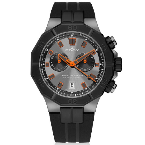 Часы Edox Delfin The Original Chronograph 10113 37GNCA GNO