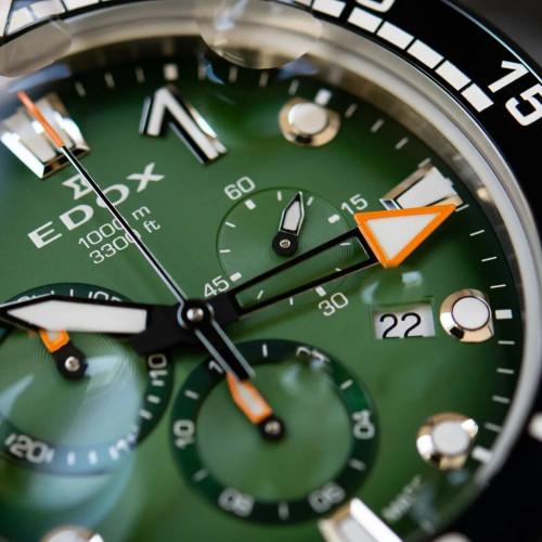 Часы Edox CO-1 Chronograph 10242 TIN VIN