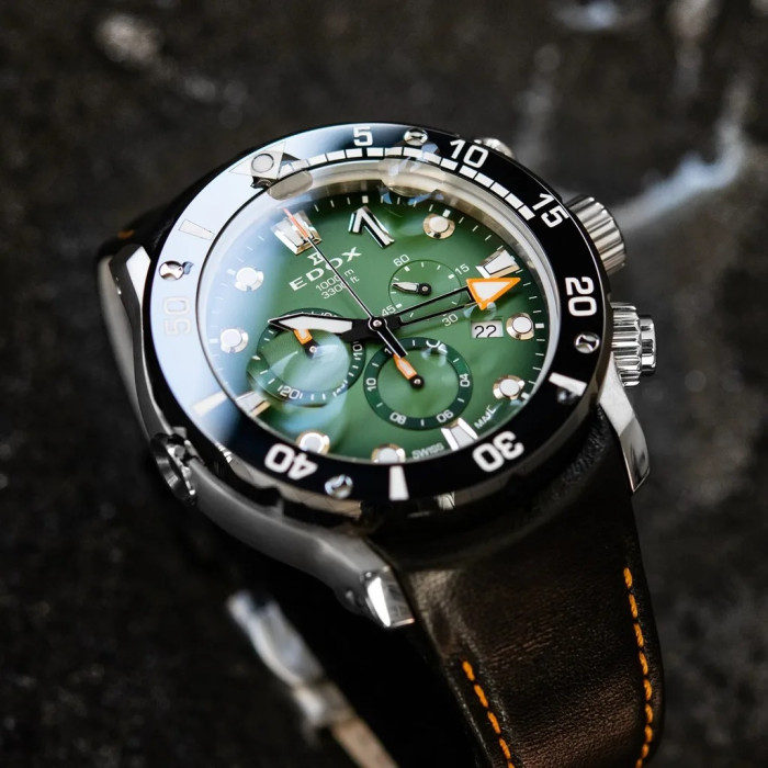 Часы Edox CO-1 Chronograph 10242 TIN VIN - купить в Украине | VIP TIME