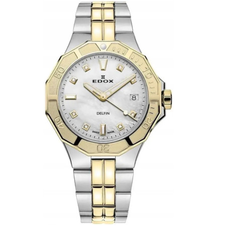 Edox Delfin The Original Diver Date Lady 53020 357JM NADD Edox Delfin The Original Diver Date Lady 53020 357JM NADD