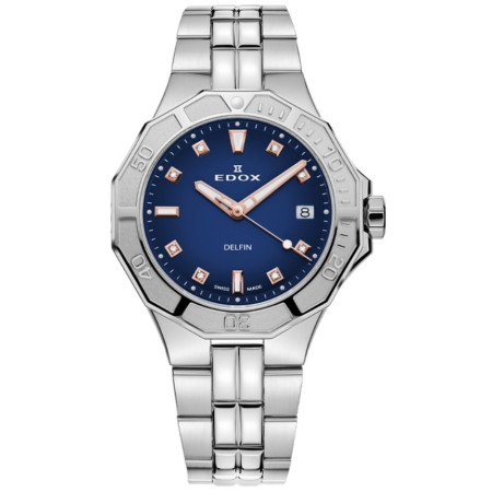 Edox Delfin The Original Diver Date Lady Special Edition 53020 3M BUDDR Edox Delfin The Original Diver Date Lady Special Edition 53020 3M BUDDR