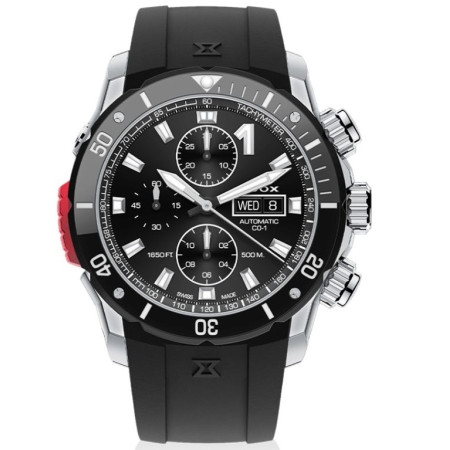 Edox CO-1 Chronograph Automatic 01128 3NRCA NN