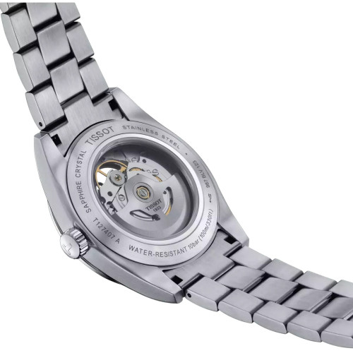 Часы Tissot Gentleman Powermatic 80 Open Heart T127.407.11.031.01