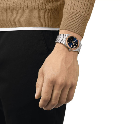 Часы Tissot PRX Powermatic 80 Steel & 18k Gold Bezel T931.407.41.041.00