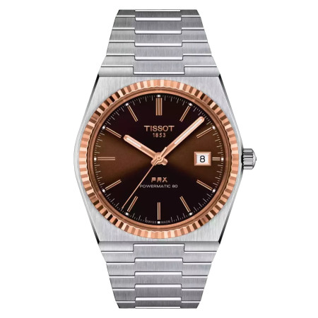 Tissot PRX Powermatic 80 Steel & 18k Gold Bezel T931.407.41.291.00