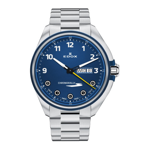 Часы Edox Chronorally-S 84301 3BUM BUBG