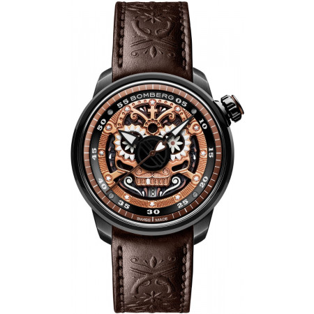 Мужские  наручные часы Bomberg  CT43ASPGD.24-1.11