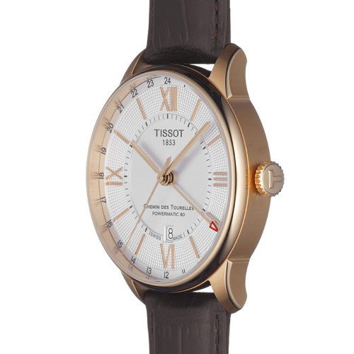 Часы Tissot Chemin Des Tourelles Powermatic 80 GMT T099.429.36.038.00