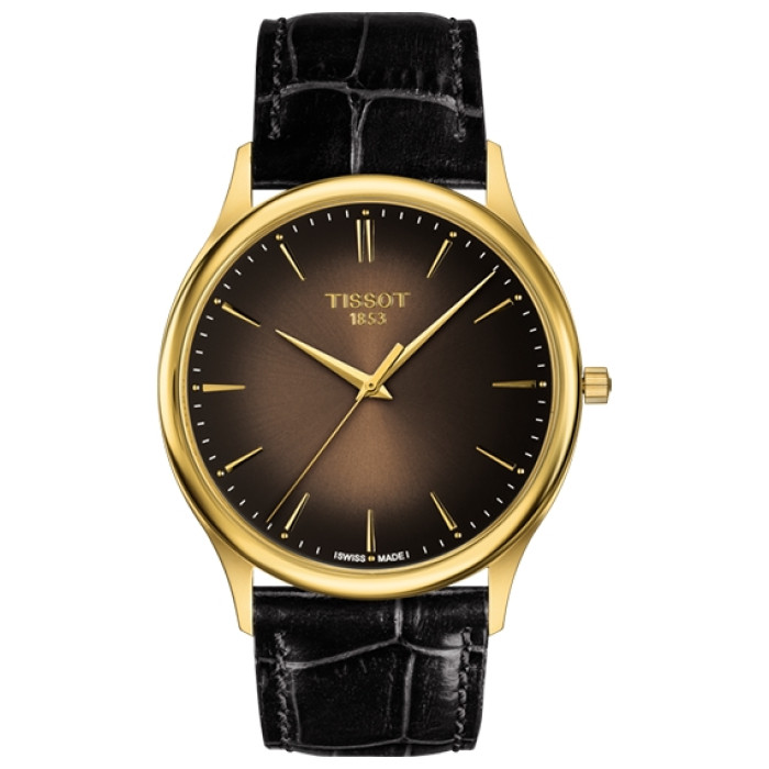 TRUDIVE フルスーツ ブラック/ゴールド Tissot Excellence 18K Gold T926.410.16.291.00