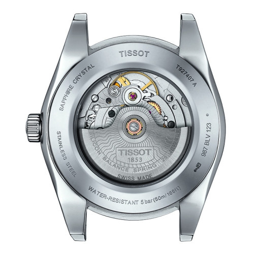 Часы Tissot Gentleman Powermatic 80 Silicium Solid 18k Gold Bezel T927.407.46.061.01