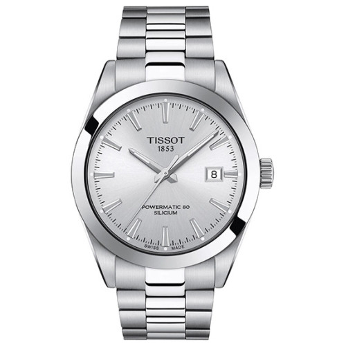 Часы Tissot Gentleman Powermatic 80 Silicium T127.407.11.031.00