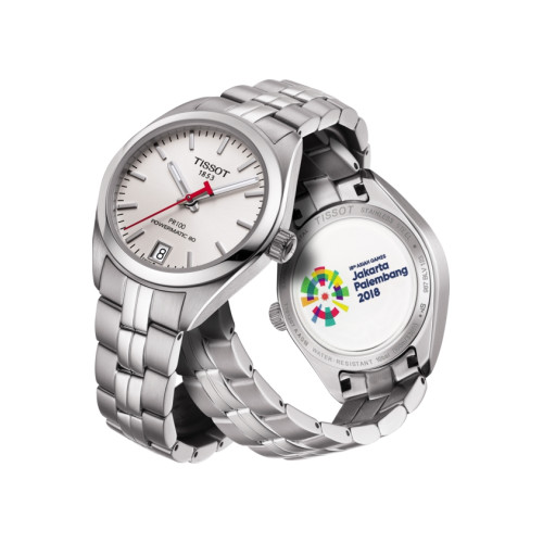 Часы Tissot PR 100 Powermatic 80 Asian Games Edition Lady T101.207.11.011.00