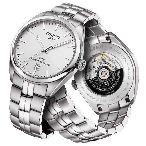 Часы Tissot Pr 100 Powermatic 80 COSC T101.408.11.031.00