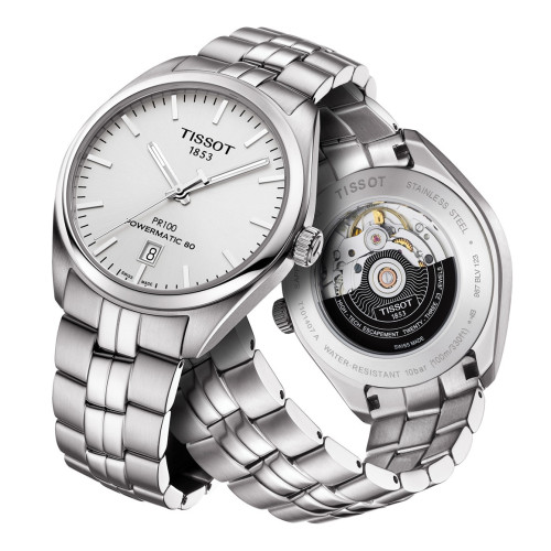 Часы Tissot PR 100 Powermatic 80 T101.407.11.031.00