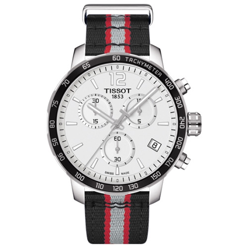 Часы Tissot Quickster Chronograph NBA Toronto Raptors T095.417.17.037.16