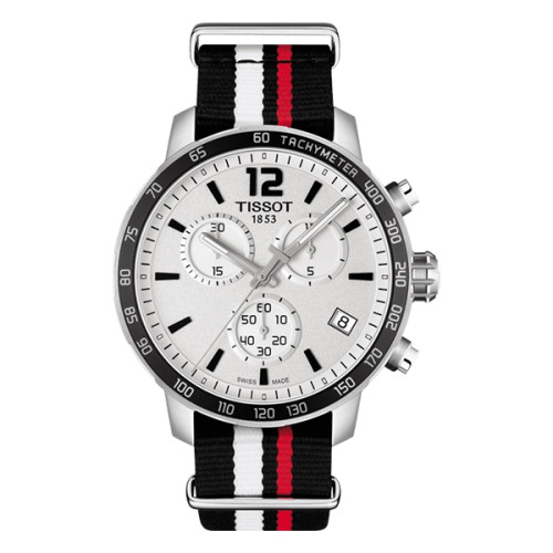 Часы Tissot Quickster Nato Chronograph T095.417.17.037.01