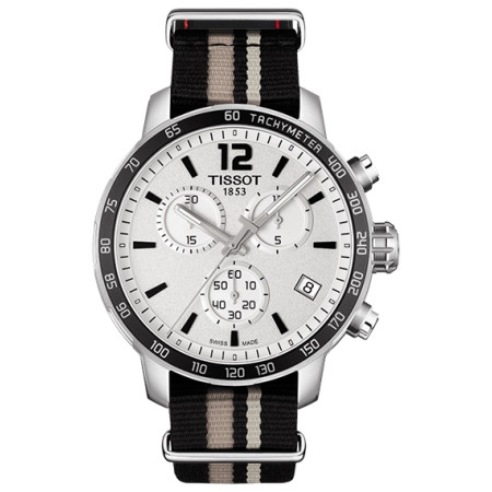 Tissot Quickster NATO Chronograph T095.417.17.037.10