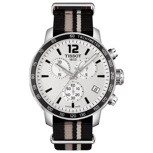 Часы Tissot Quickster NATO Chronograph T095.417.17.037.10