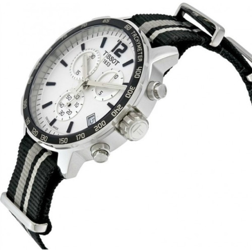 Часы Tissot Quickster NATO Chronograph T095.417.17.037.10
