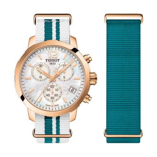 Часы Tissot Quickster Nato Chronograph T095.417.37.117.01