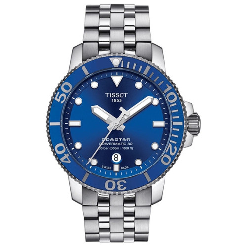 Часы Tissot Seastar 1000 Powermatic 80 T120.407.11.041.00