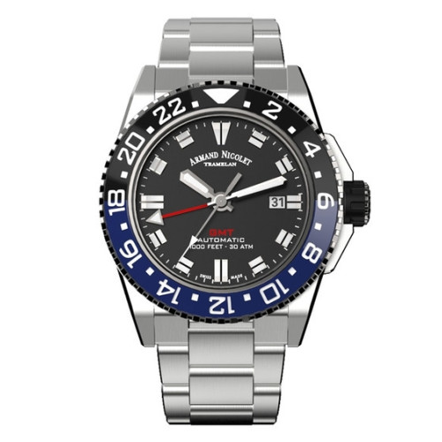 Часы Armand Nicolet JS9 GMT A486AGN-NR-MA4480AA