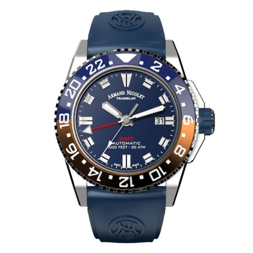 Armand Nicolet JS9 GMT A486BGU-BU-GG4710U