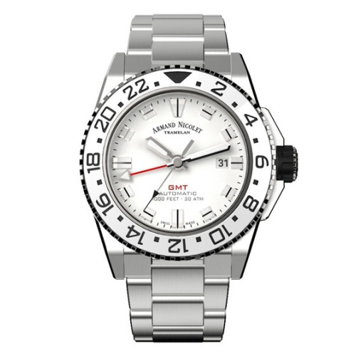 Часы Armand Nicolet JS9 GMT A486CGN-AG-MA4480AA
