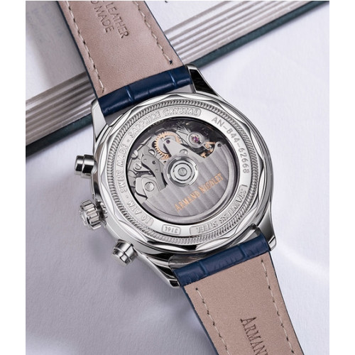Часы Armand Nicolet M02-4 Chronograph A844AAA-BU-P840BU2
