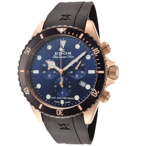 Часы Edox SkyDiver 70s Chronograph 10238 37RNNCA BUI