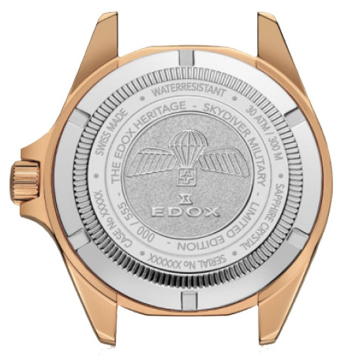 Часы Edox SkyDiver 80115 BRZN NDR