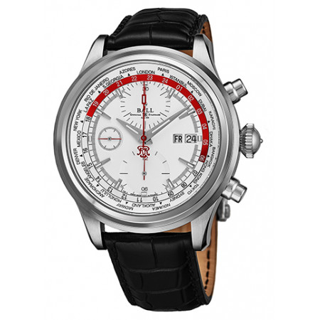 Ball Trainmaster Worldtimer Chronograph CM2052DLL1JSLRD