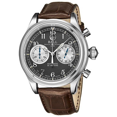 Часы Ball Trainmaster Cannonball CM1052D-L2J-GY
