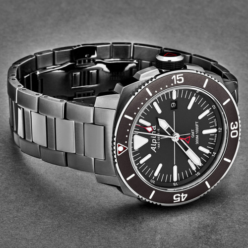 Часы Alpina Seastrong Diver GMT AL247LGG4TV6B