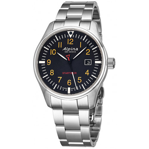 Часы Alpina Startimer Pilot Quartz AL240N4S6B