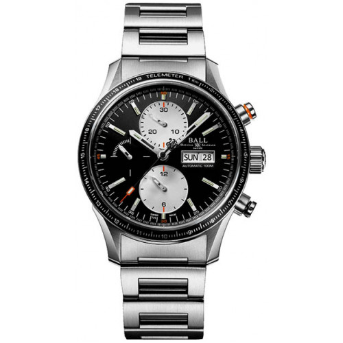 Часы Ball Fireman Storm Chaser Pro Chronograph CM3090C-S1J-BK