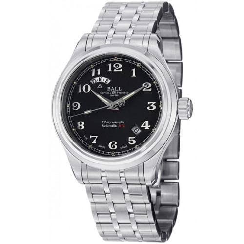 Часы Ball Trainmaster Dual Time GM1020D-SCJ-BK