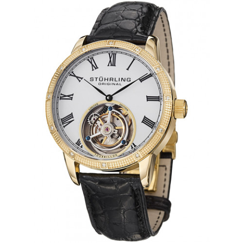 Часы Stuhrling Tourbillon Diamond Dominus 312S.3335X15