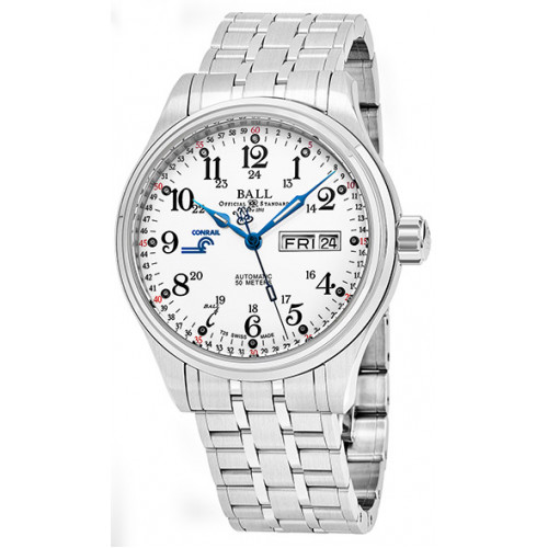 Ball Trainmaster 60 Seconds NM1058D-S10J-WH