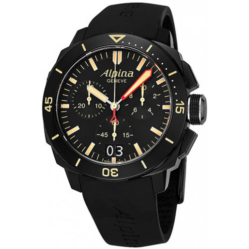 Часы Alpina Seastrong Chronograph AL372LBBG4FBV6