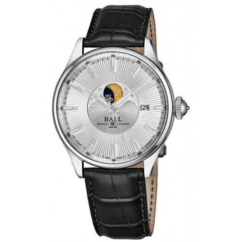 Часы Ball Trainmaster Moonphase NM3082D-LLFJ-SL