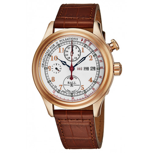 Часы Ball Trainmaster Pulsemeter Chronograph CM1032D-PGL1JWH