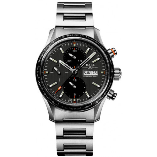 Часы Ball Fireman Storm Chaser Pro Chronograph CM3090C-S1J-GY