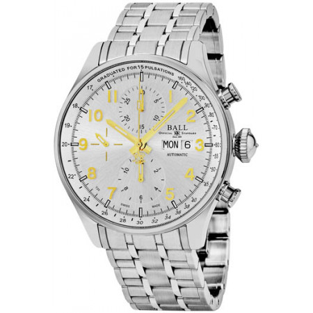 Ball Trainmaster Pulsemeter Chronograph CM3038C-SJ-SL