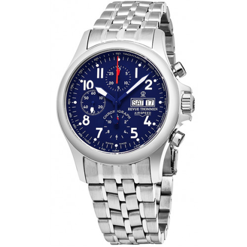 Часы Revue Thommen Airspeed Heritage Chronograph 17081.6139